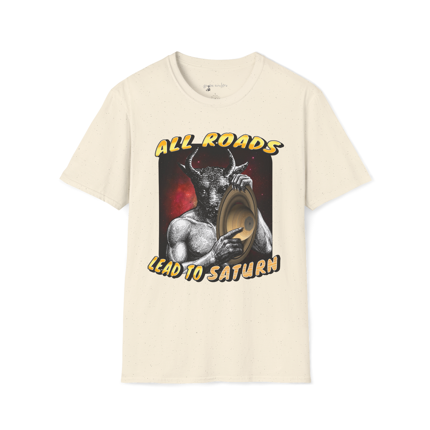 All roads lead to saturn T-shirt