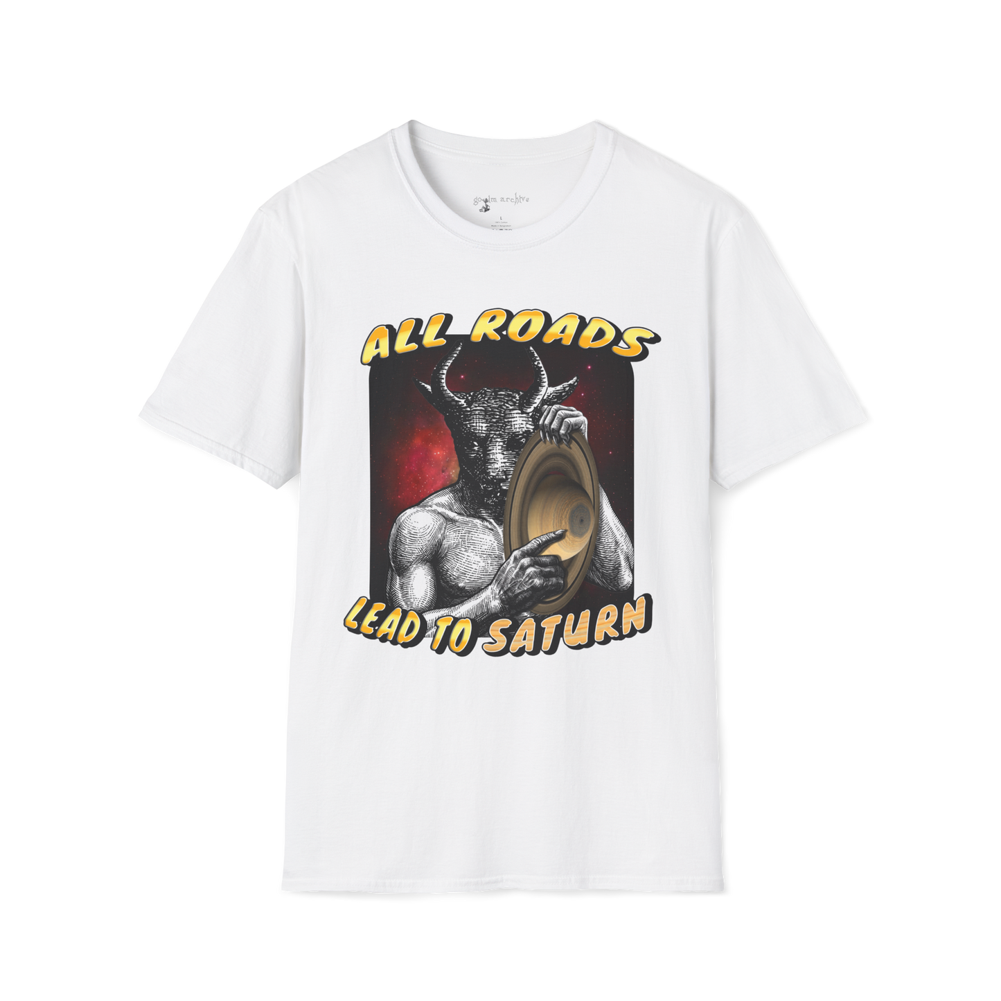 All roads lead to saturn T-shirt