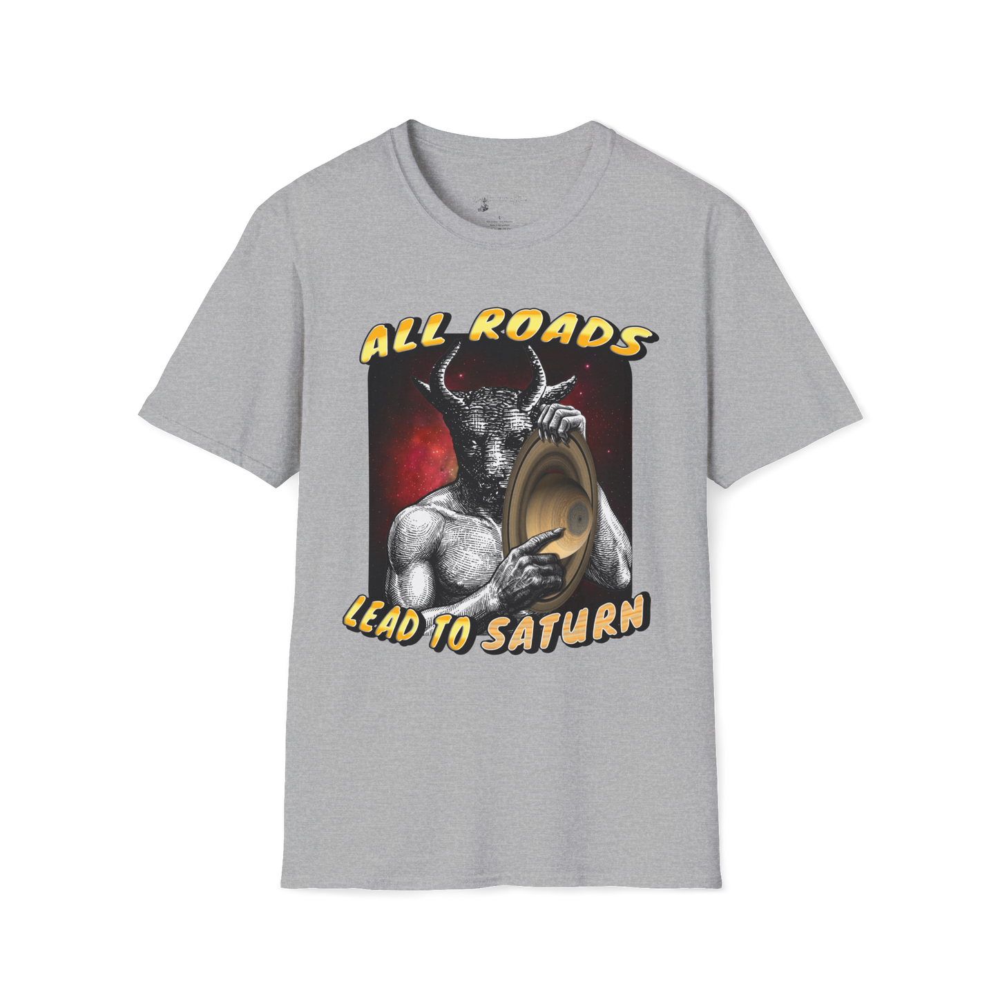 All roads lead to saturn T-shirt
