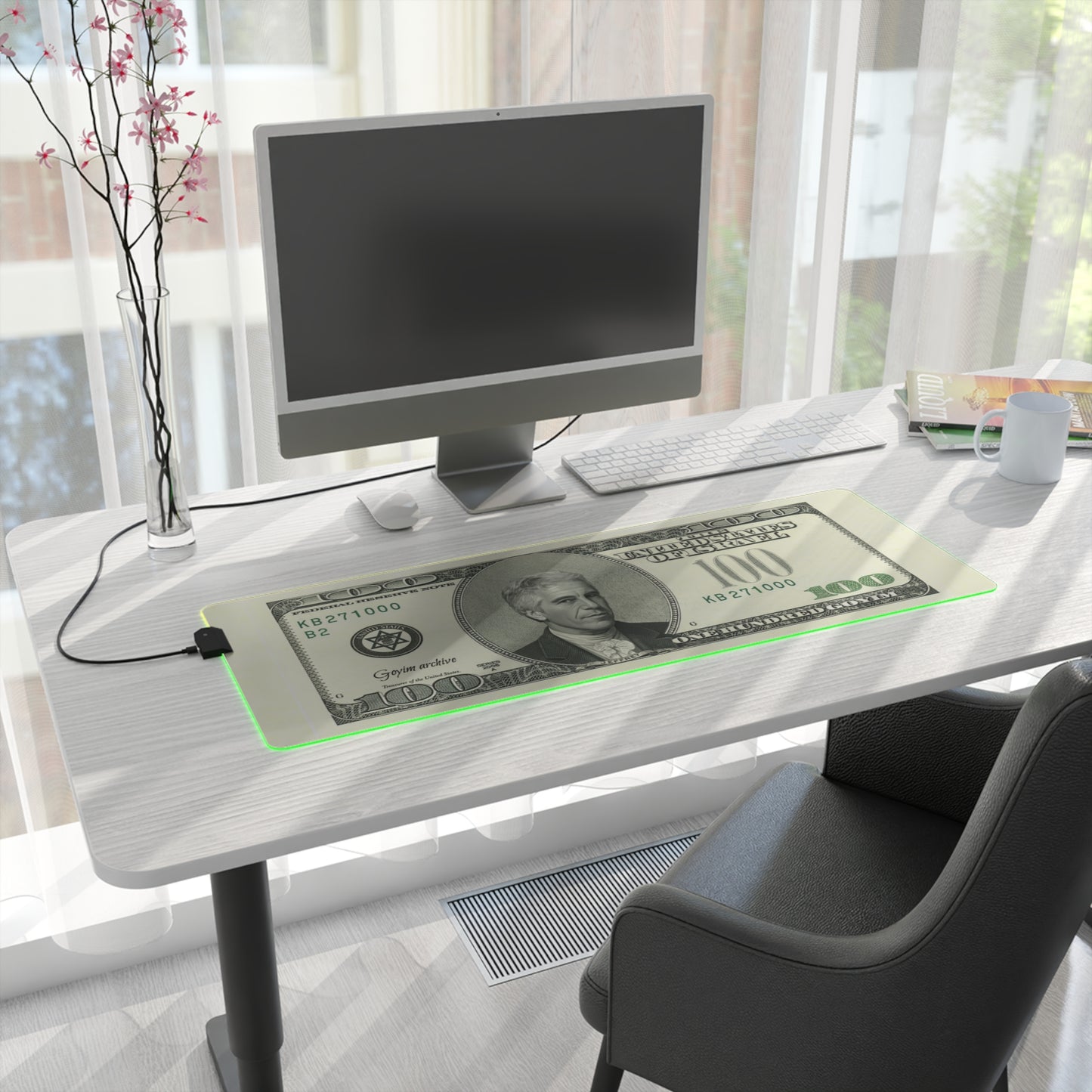 One Hundred Goyim™ LED Mousepad